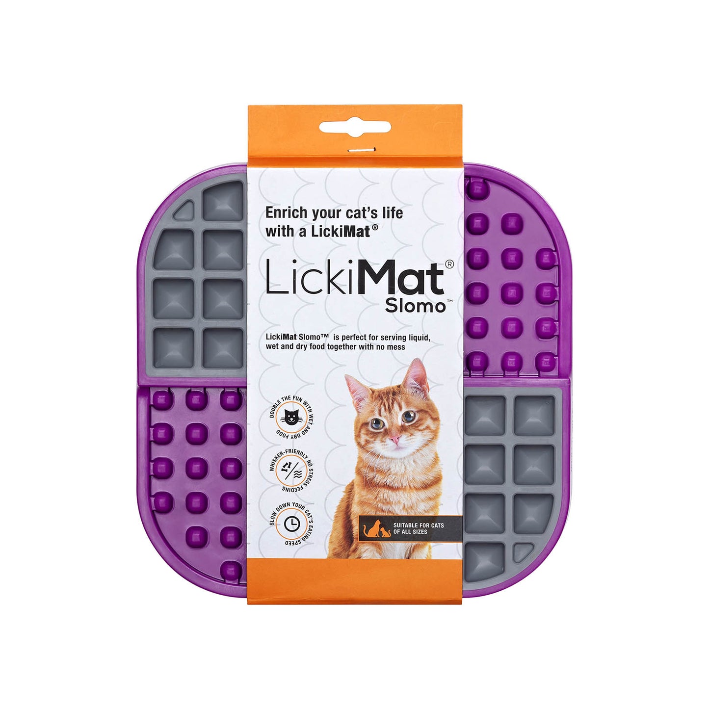 LickiMat Slomo - Slow Feeding Mat for Cats