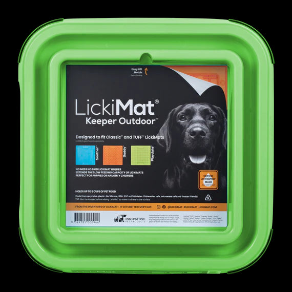 LickiMat Outdoor Keeper - Safe and Hygienic Outdoor Secure Holder