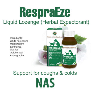 NAS Respraeze Respiratory Support for Pets 100mL