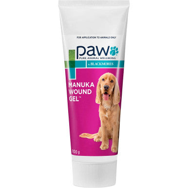 PAW Manuka Wound Gel for Dogs Cats & Horses - 100g