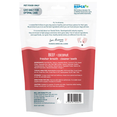 Bell & Bone Small Puppy Beef - 7 Dental Sticks