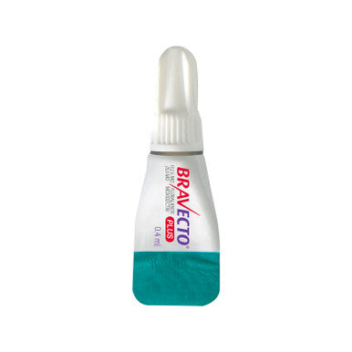 Bravecto PLUS Spot On for Cats 1.2-2.8 kg - Green 3 Doses