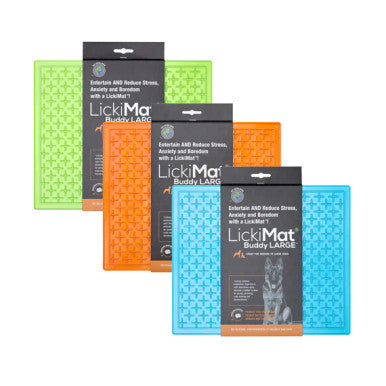 LickiMat Classic Buddy XL - Fun & Healthy Slow Feeder for Pets