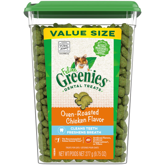Greenies Roast Chicken Cat Treat (277g)