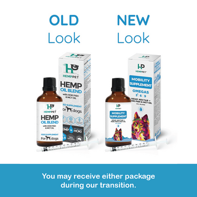 HempPet Mobility - Hemp Nectar Oil, Hoki Fish & MCT Oil for Dogs 100ml