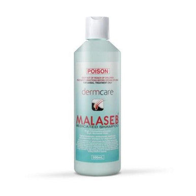 Dermcare Malaseb Medicated Shampoo 500ml for Dogs & Cats