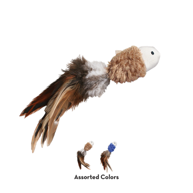 KONG Naturals Crinkle Fish 2 Pack Cat Toy