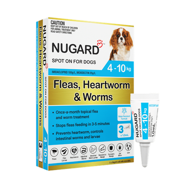 Nugard for Small Dogs 4-10kg Aqua - 3 Doses