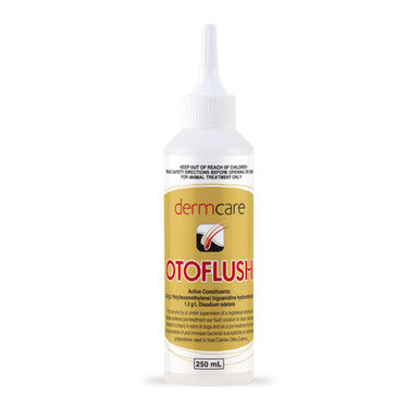 Dermcare Otoflush Gentle Ear Cleanser 250mL for Dogs