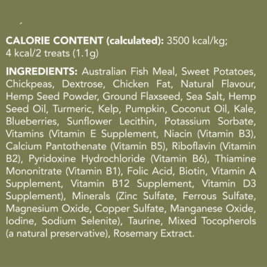 Hemp Clinicals 5-IN-1 Multivitamin Treats for Cats 100g