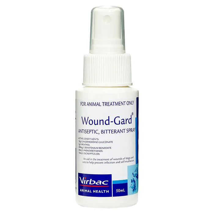 Virbac Wound-Gard Antiseptic Spray For Cats & Dogs 50mL