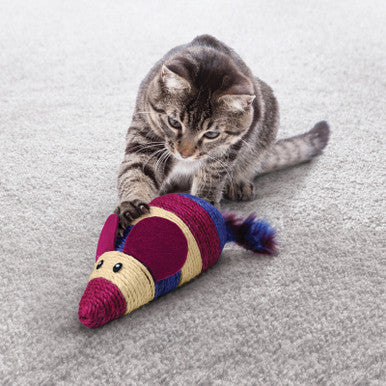 KONG Wrangler Scratch Mouse Cat Toy