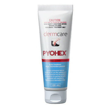 Dermcare Pyohex Medicated Conditioner 100ml for Dogs