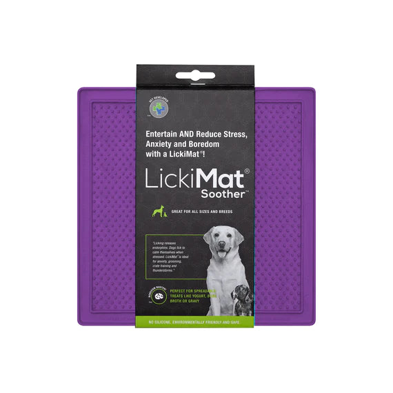 Lickimat Soother - Slow Feeding Mat for Dogs