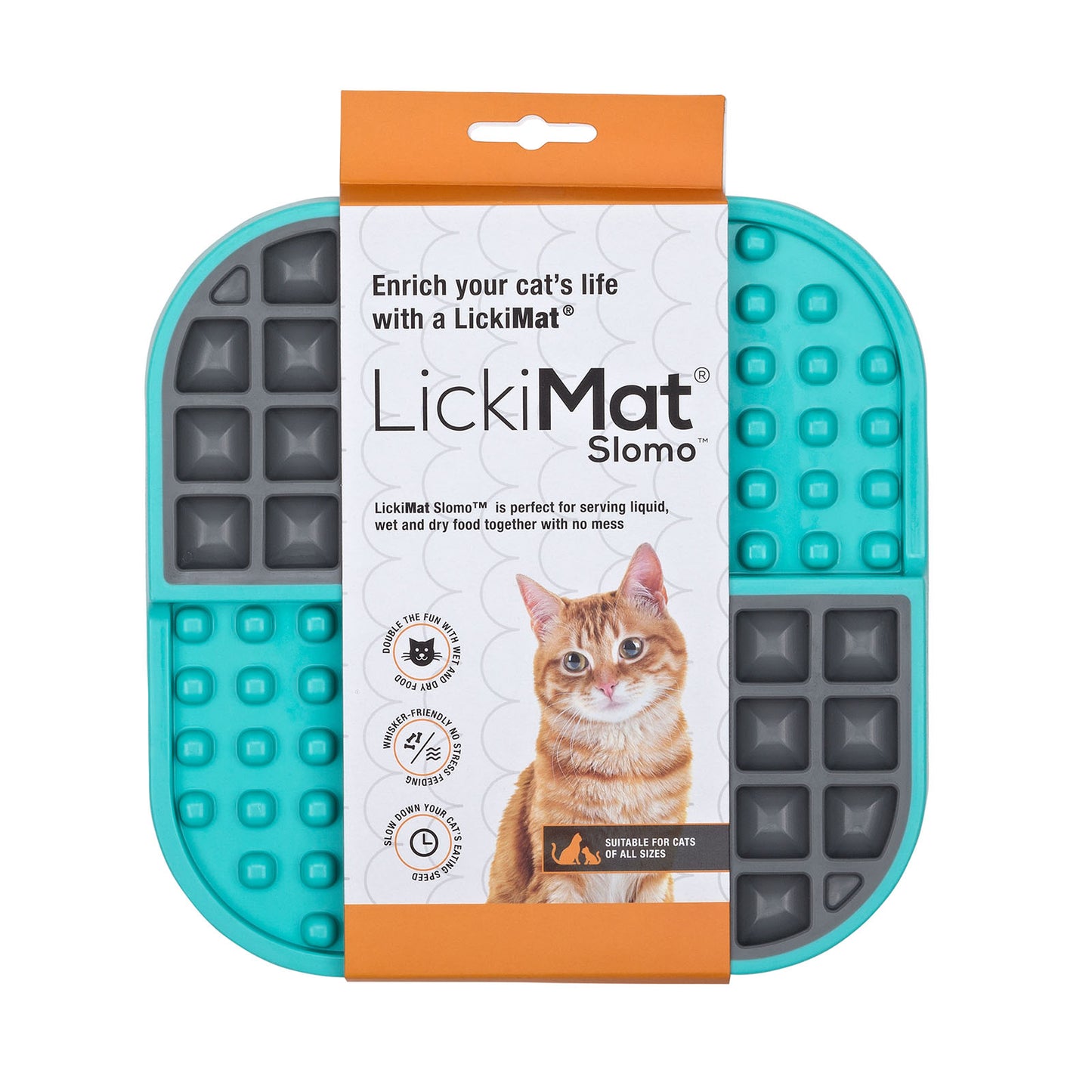 LickiMat Slomo - Slow Feeding Mat for Cats