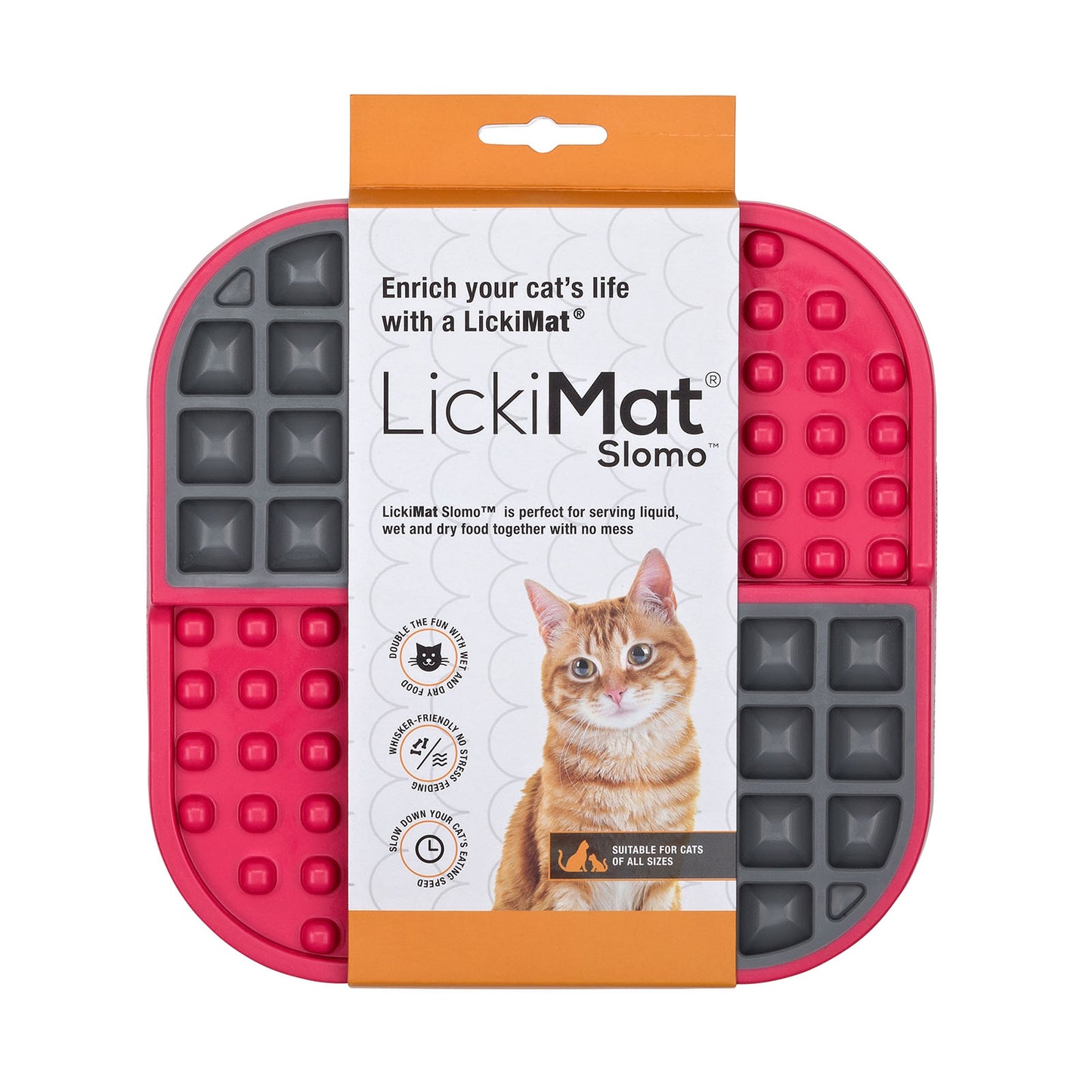 LickiMat Slomo - Slow Feeding Mat for Cats