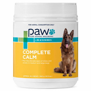 PAW Complete Calm Chews for Medium Large Dogs - 300g