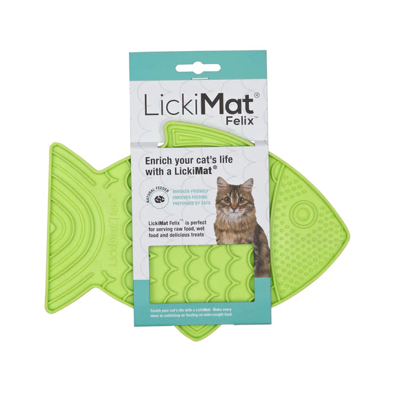 LickiMat Felix - Slow Feeding Mat for Cats