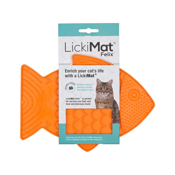 LickiMat Felix - Slow Feeding Mat for Cats