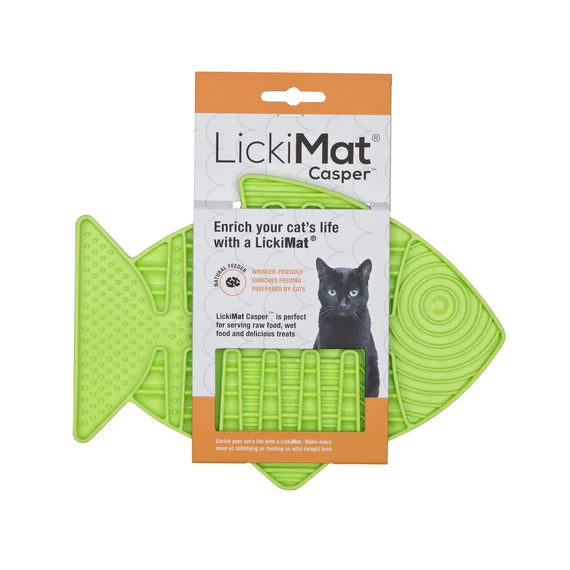 LickiMat Casper - Slow Feeding Mat for Cats