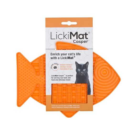 LickiMat Casper - Slow Feeding Mat for Cats