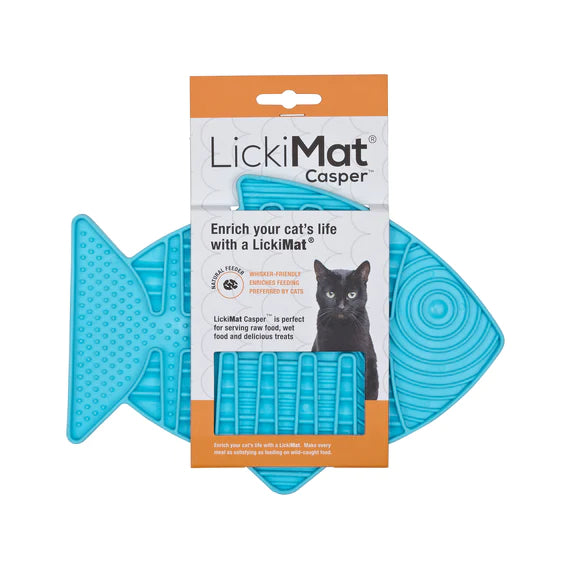 LickiMat Casper - Slow Feeding Mat for Cats