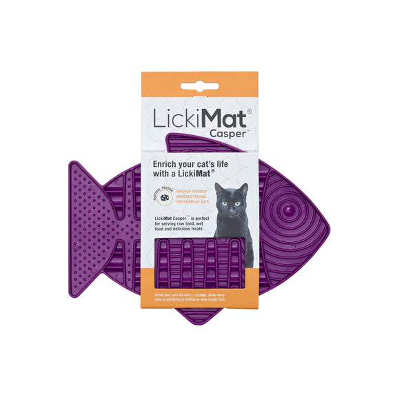 LickiMat Casper - Slow Feeding Mat for Cats