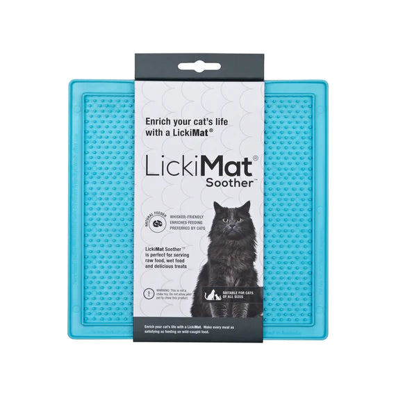 Lickimat Soother - Slow Feeding Mat for Cats