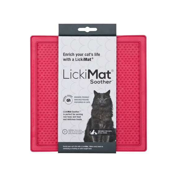 Lickimat Soother - Slow Feeding Mat for Cats