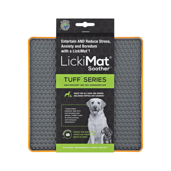 LickiMat TUFF Soother - Slow Feeding Mat for Dogs