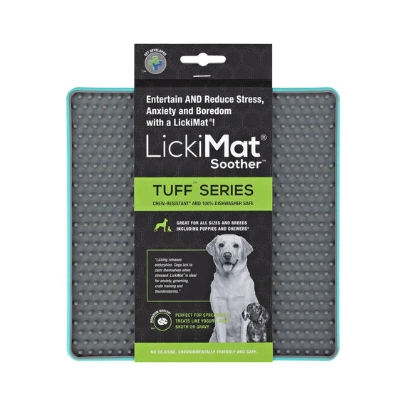 LickiMat TUFF Soother - Slow Feeding Mat for Dogs