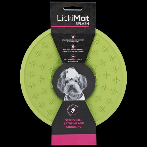 LickiMat Splash -  Interactive Slow Feeder and Treat Dispenser for Pets