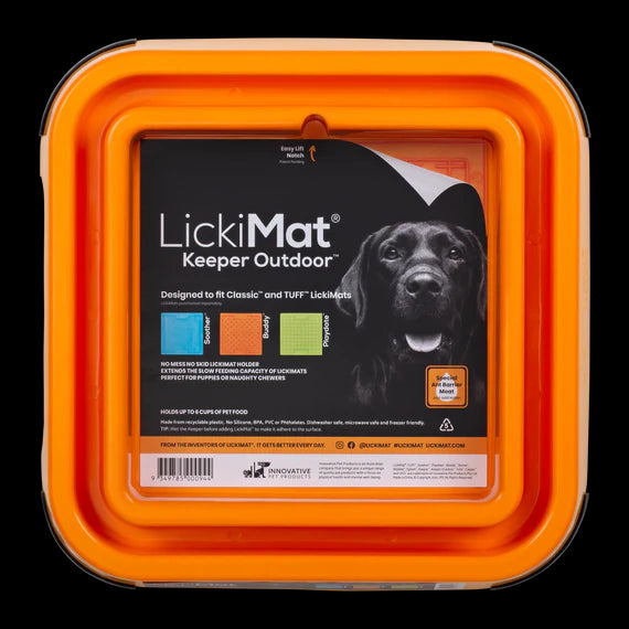 LickiMat Outdoor Keeper - Safe and Hygienic Outdoor Secure Holder