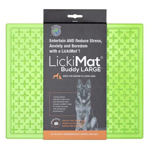 LickiMat Classic Buddy XL - Fun & Healthy Slow Feeder for Pets