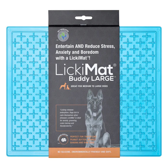 LickiMat Classic Buddy XL - Fun & Healthy Slow Feeder for Pets