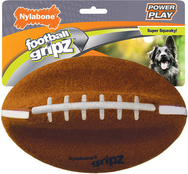 Nylabone Power Play Dog Football Gripz 21cm