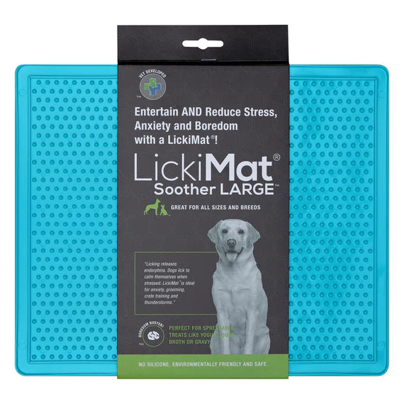 LickiMat Classic Soother XL - Anxiety Reducer & Slow Feeding Mat for Dogs