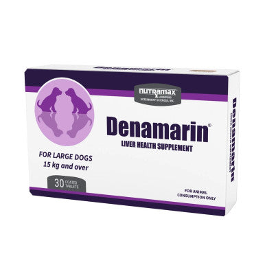 Denamarin Liver Support Large Dogs over 15kg - 30 Tablets 425mg