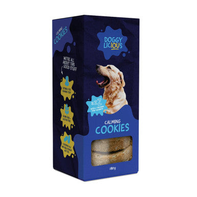 Doggylicious Calming Doggy Cookies - 180g