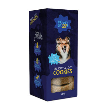 Doggylicious Hip & Joint Care Doggy Cookies - 180g