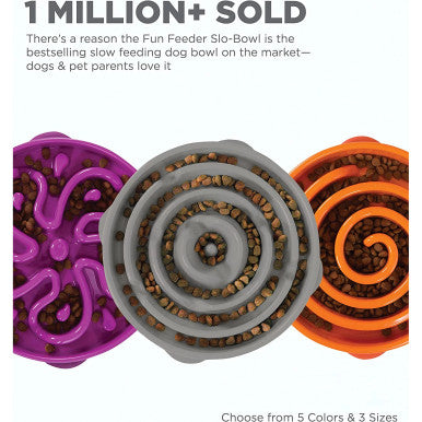 Outward Hound Fun Feeder Slow Bowl for Dogs