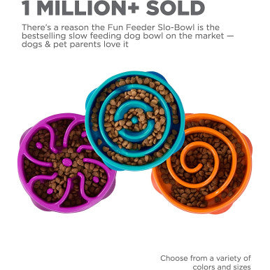 Outward Hound Fun Feeder Slow Bowl for Dogs