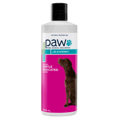 PAW Mediderm Gentle Medicated Shampoo for Dogs 500ml