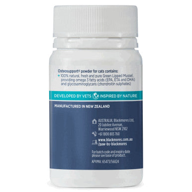 PAW Osteosupport Supplement for Cats - 60 Capsules