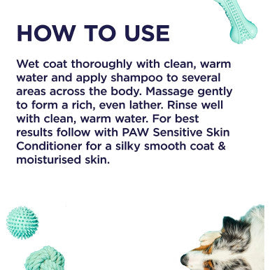 PAW Sensitive Shampoo for Dogs 500ml