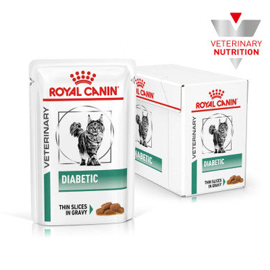 Royal Canin Veterinary Diet Feline Diabetic Wet 85g x 12
