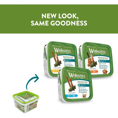 Whimzees Small Dog Dental Treats Variety Value Box 56 Pack