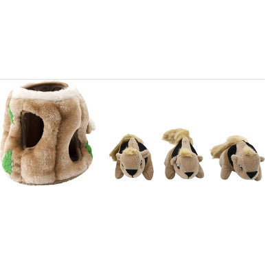 Outward Hound Hide A Squirrel Plush Puzzle Toy | 4 Sizes Available