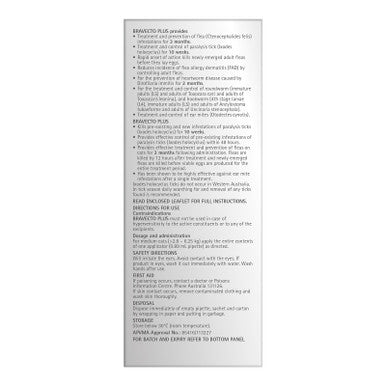 Bravecto PLUS Spot On for Cats 2.8-6.25 kg - Blue 1 Dose