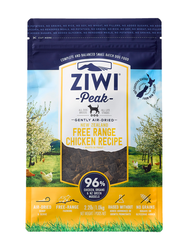Ziwi Peak Chicken Air-Dried Dog Food 1kg